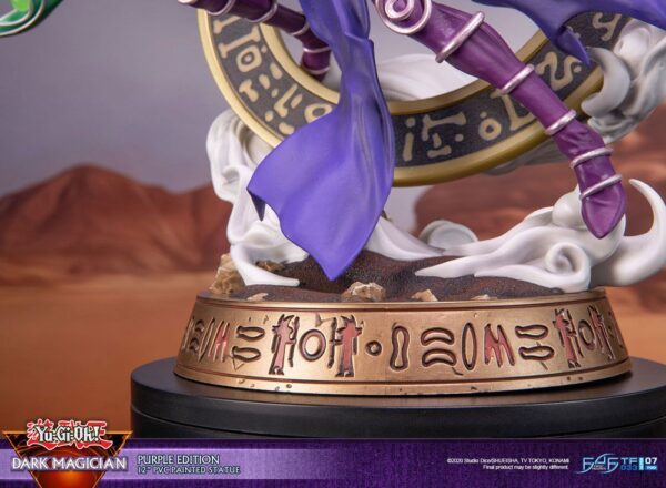 Yu-Gi-Oh! PVC Statue Dark Magician Purple Version 29 cm - Afbeelding 17