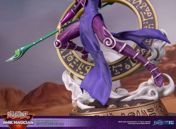 Yu-Gi-Oh! PVC Statue Dark Magician Purple Version 29 cm - Afbeelding 16