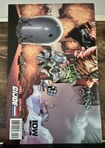 G.I. Joe vol. 2 # 1 (IDW Publishing) Retailer Incentive Virgin Variant - Image 2