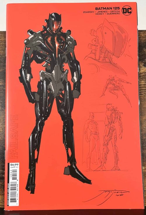 Batman vol. 3 # 125 Jorge Jimenez Failsafe design