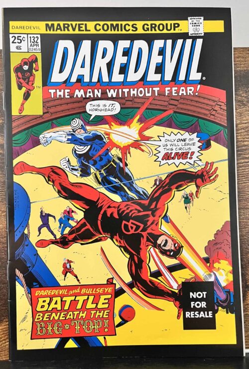 Daredevil # 132 Marvel Legends Reprint