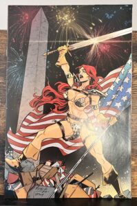 Red Sonja vol. 5 # 18 Miracolo America Together Virgin Incentive Variant