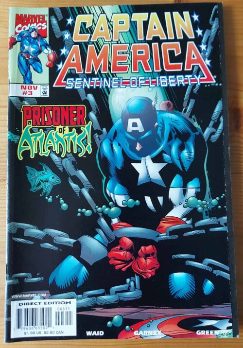 Captain America: Sentinel of Liberty # 3