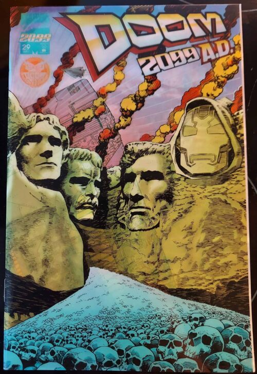 Doom 2099 # 29 Foil Cover