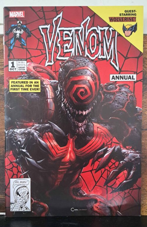 Venom Annual 2018 Clayton Crain Trade Dress Variant
