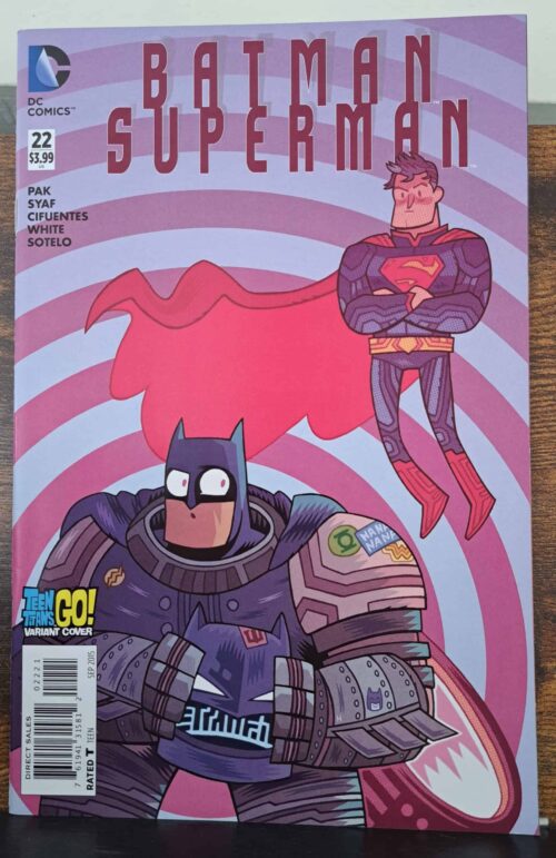 Batman / Superman # 22 Teen Titans Go! Variant Cover