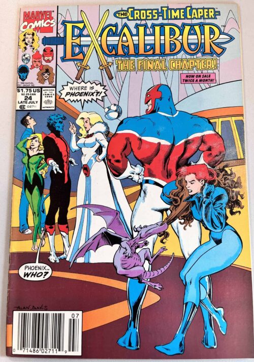 Excalibur # 24 Newsstand Edition