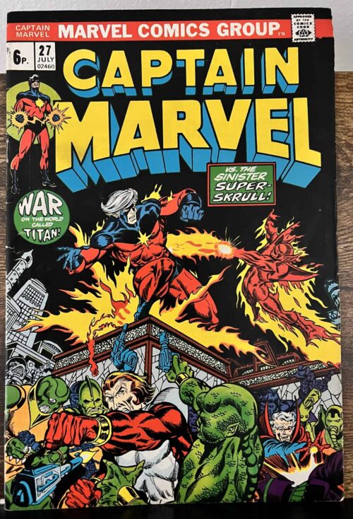Captain Marvel # 27 Pence Edition