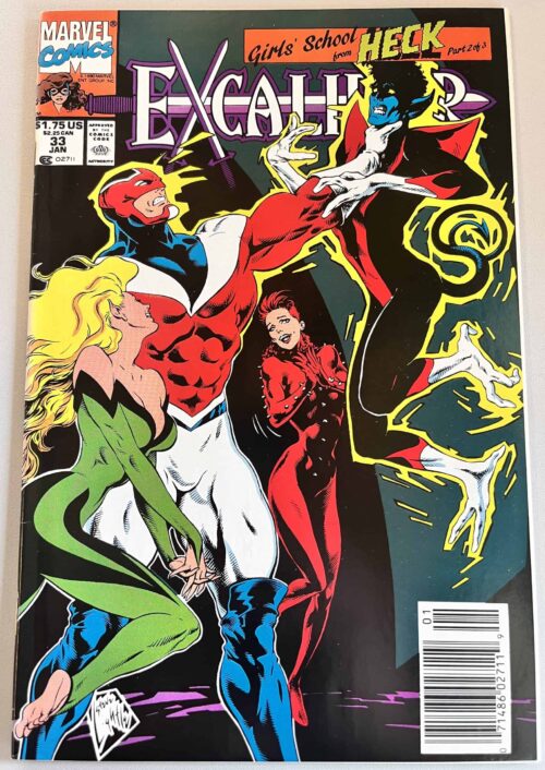 Excalibur # 33 Newsstand Edition