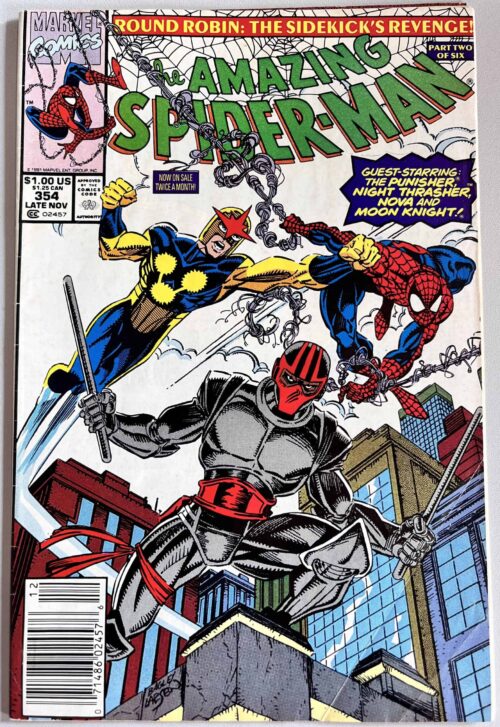 Amazing Spider-man # 354 Newsstand Edition