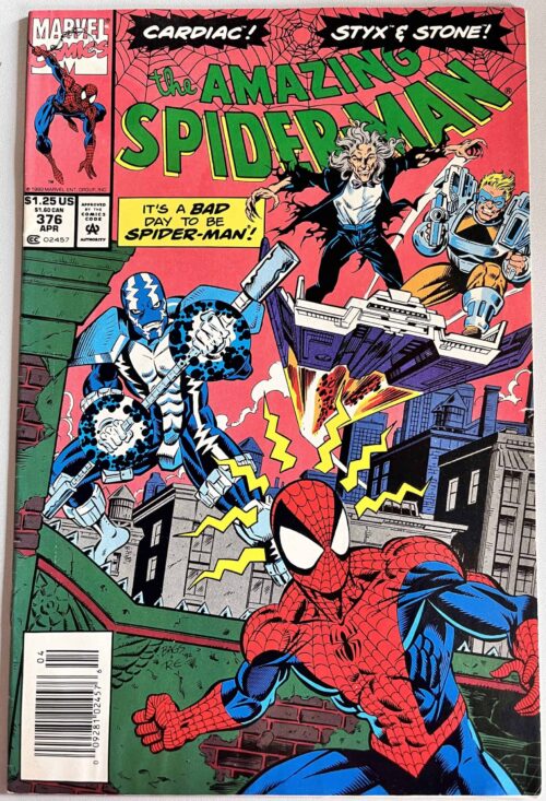 Amazing Spider-man # 376 Newsstand Edition