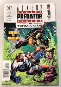 Aliens vs Predator vs the Terminator # 1 - 4 complete set (Dark Horse Comics) - Image 3