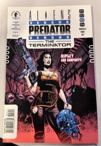 Aliens vs Predator vs the Terminator # 1 - 4 complete set (Dark Horse Comics) - Image 2