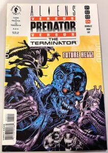 Aliens vs Predator vs the Terminator # 1 - 4 complete set (Dark Horse Comics) - Image 4