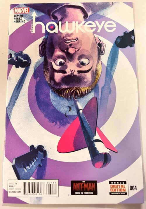 All-New Hawkeye # 4 variant cover (Marvel Comics)