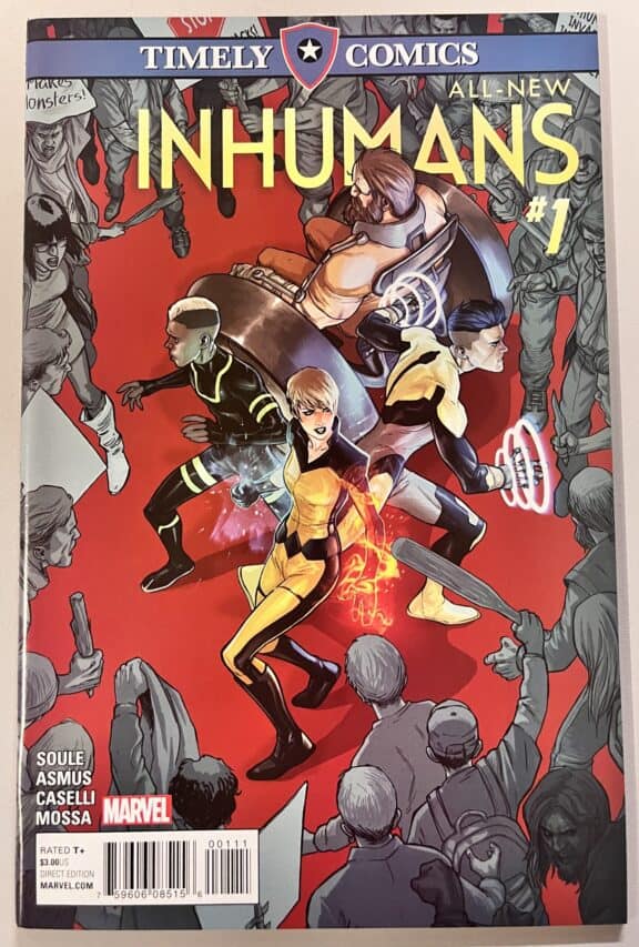 Timely Comics All-New Inhumans # 1 (Marvel Comics)