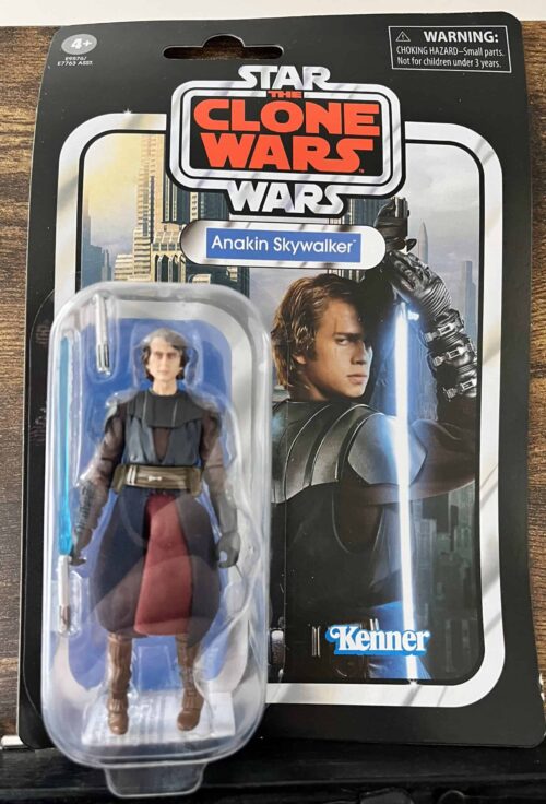 Star Wars Anakin Skywalker (the Clone Wars) MOC Vintage-Style