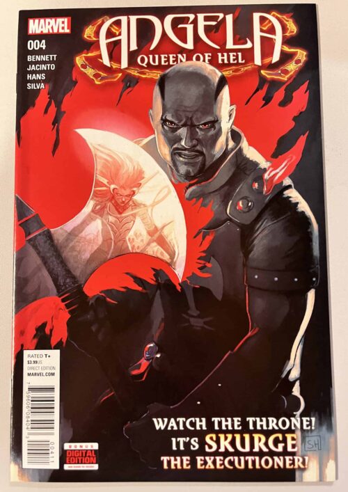 Angela Queen of Hel # 4 (Marvel Comics)