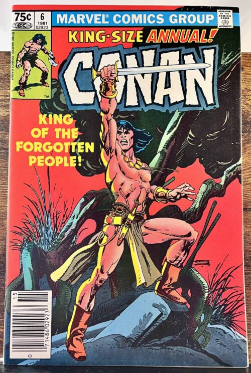 Conan the Barbarian Annual # 6 Newsstand Edition