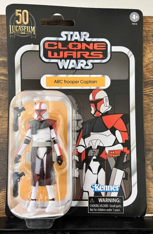 Star Wars ARC Trooper Captain (the Clone Wars Animated) MOC Vintage-Style