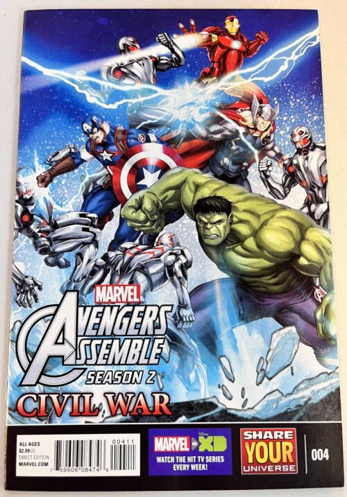 Avengers Assemble Civil War # 4 (Marvel Comics)