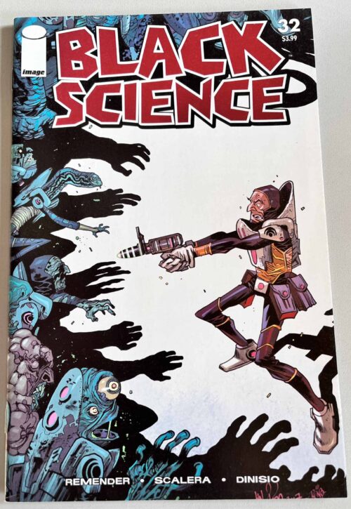 Black Science # 32 James Harren Walking Dead 5 Tribute Cover
