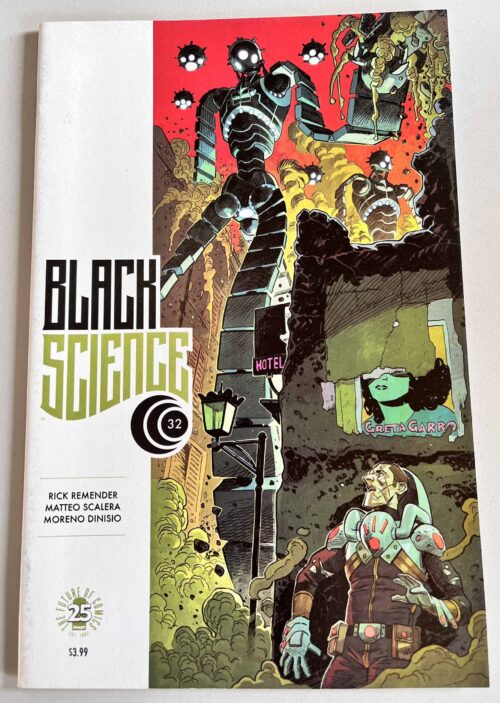 Black Science # 32 Mike Hawthorne variant cover