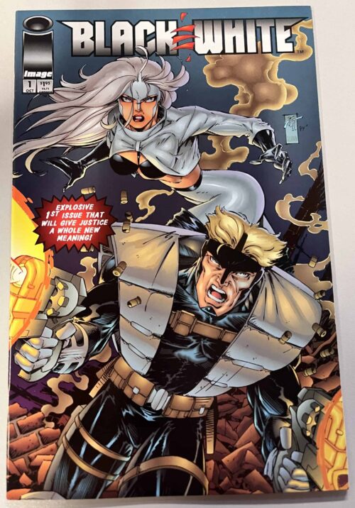 Black & White # 1 - 3 complete set (Image Comics)