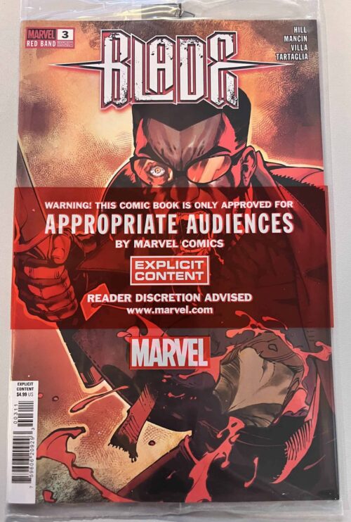 Blade Red Band # 3 (Marvel Comics)