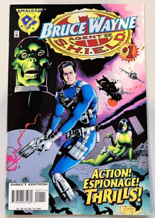 Bruce Wayne Agent of Shield # 1 (Amalgam)