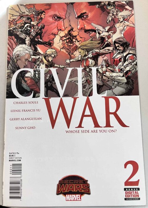Civil War # 2 (Marvel Comics) Secret Wars