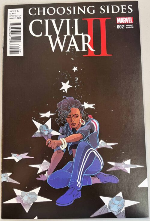 Civil War II: Choosing Sides # 2 Incentive Cristian Ward variant (Marvel Comics)
