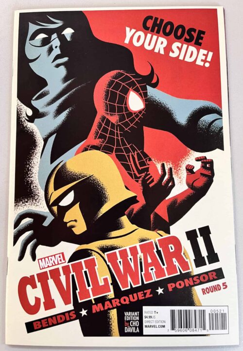 Civil War II # 5 Incentive Michael Cho Variant (Marvel Comics)