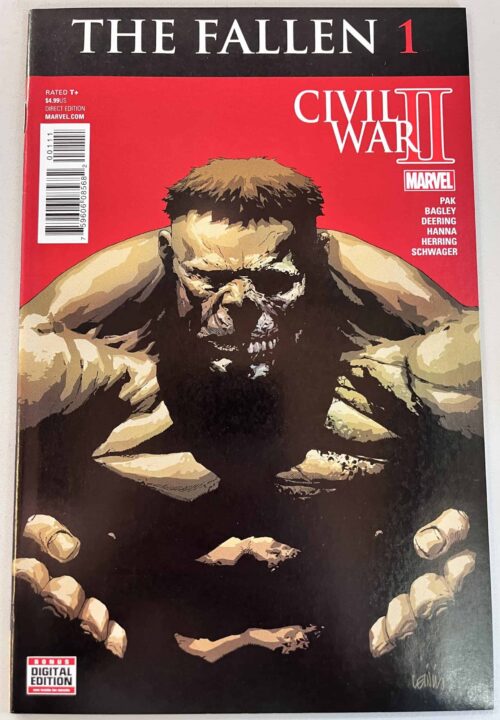 The Fallen # 1 (Marvel Comics) Civil War II Tie-in
