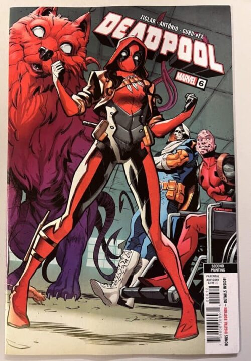 Deadpool vol 9 # 6 second printing variant (Marvel Comics)