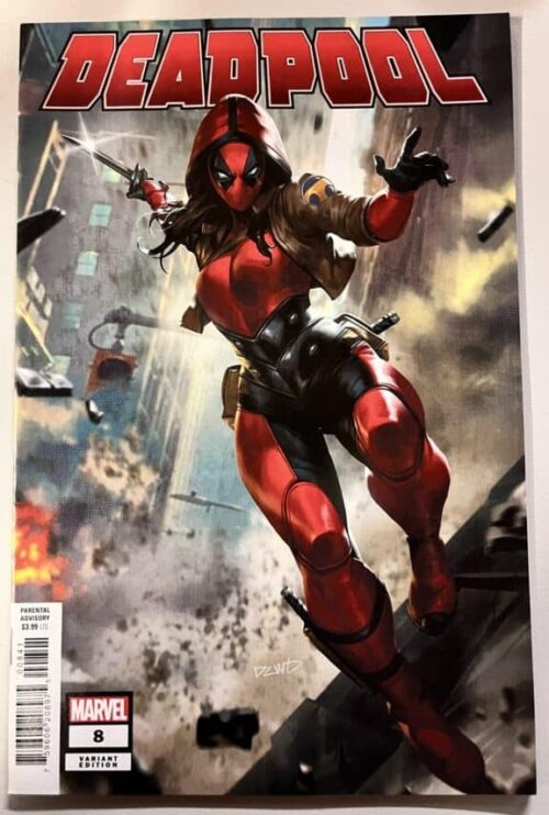 Deadpool # 8 Derrick Chew Deadpool Variant (Marvel Comics)