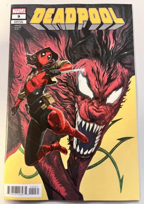 Deadpool # 9 Mutsihiro Arita Variant (Marvel Comics)