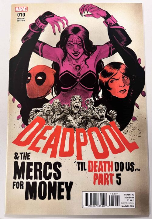 Deadpool & the Mercs for Money vol. 2 # 10 (Marvel Comics) Tyler Crook Variant