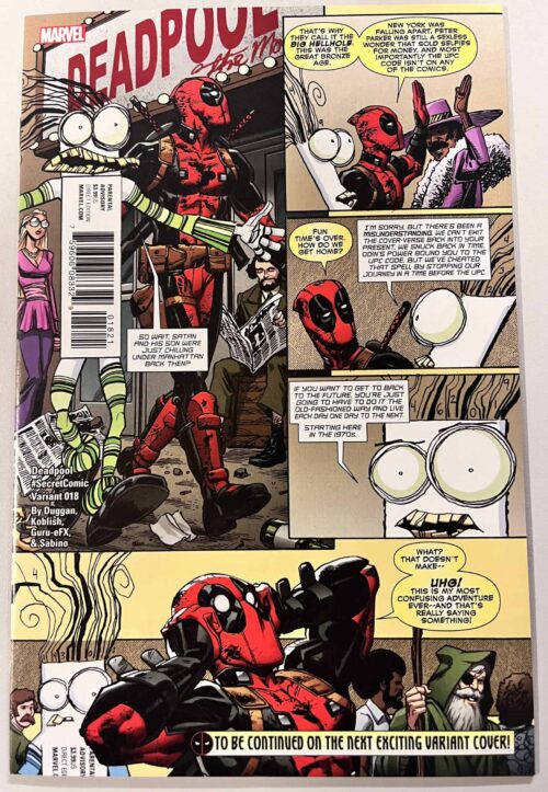 Deadpool vol. 5 # 18 Secret Variant (Marvel Comics)