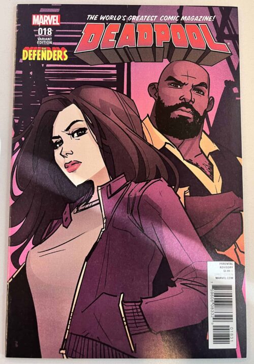 Deadpool vol. 5 # 18 The Defenders Jessica Jones Variant (Marvel Comics)