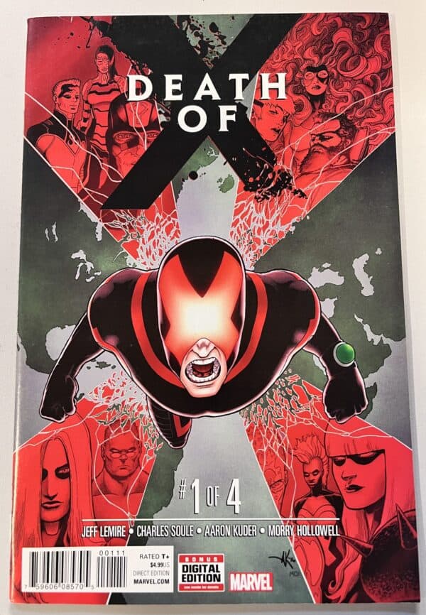 Death of X # 1 - 4 Complete set (Marvel Comics)