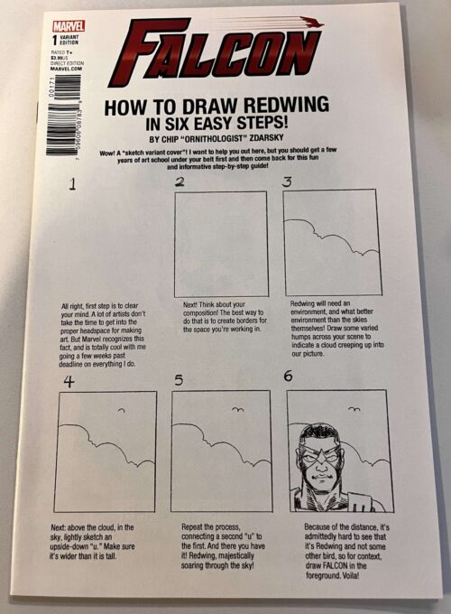 Falcon # 1 Chip Zdarsky variant (Marvel Comics)