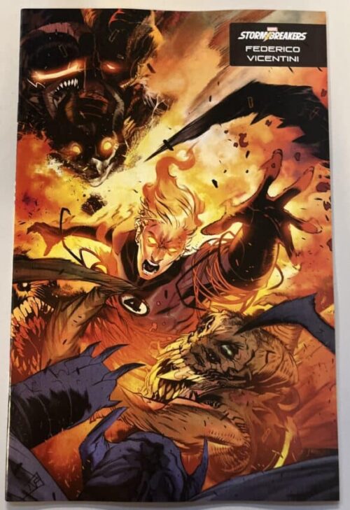 Fantastic Four # 27 Federico Vicentini Stormbreaker variant (Marvel Comics)