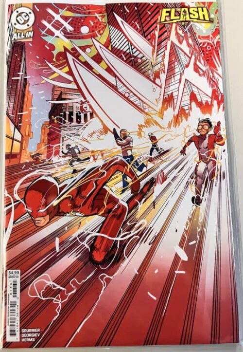 The Flash # 17 Cover C Baldemar Rivas Card Stock variant (DC Comics)