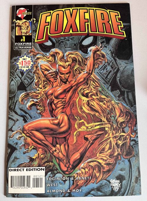 Foxfire # 1 Glenn Fabry Variant
