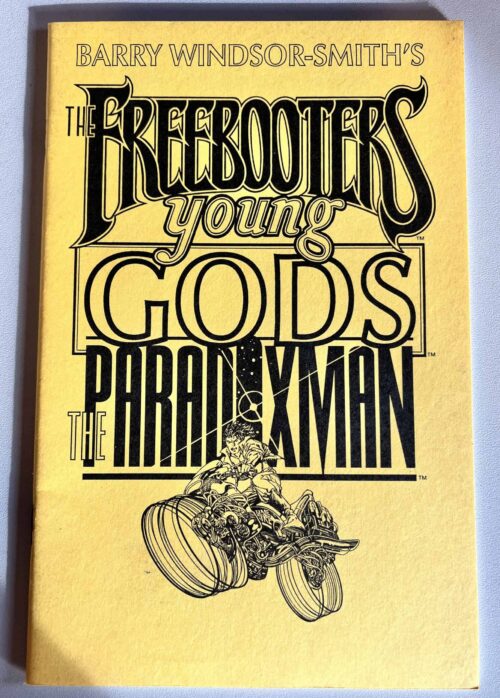 Barry Windsor-Smith's The Freebooters Young Gods The Paranoxman Ashcan comic