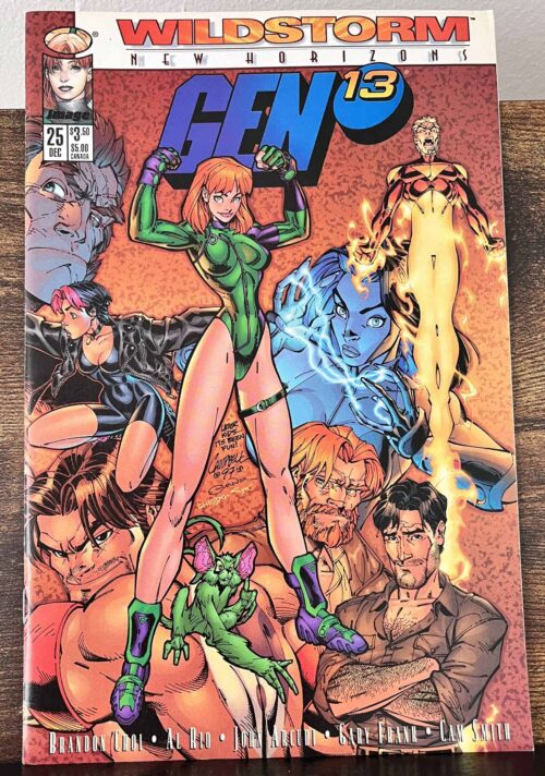 Gen 13 vol. 2 # 25 (Image Comics) Wraparound cover