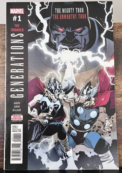 Generations: The Mighty Thor & the Unworthy Thor # 1