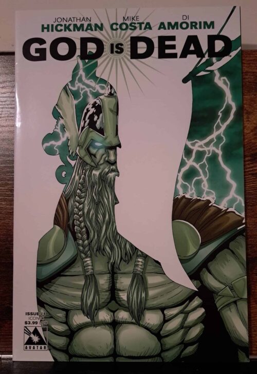 God is Dead # 1 (Avatar Press) Iconic Variant Jason Burrows
