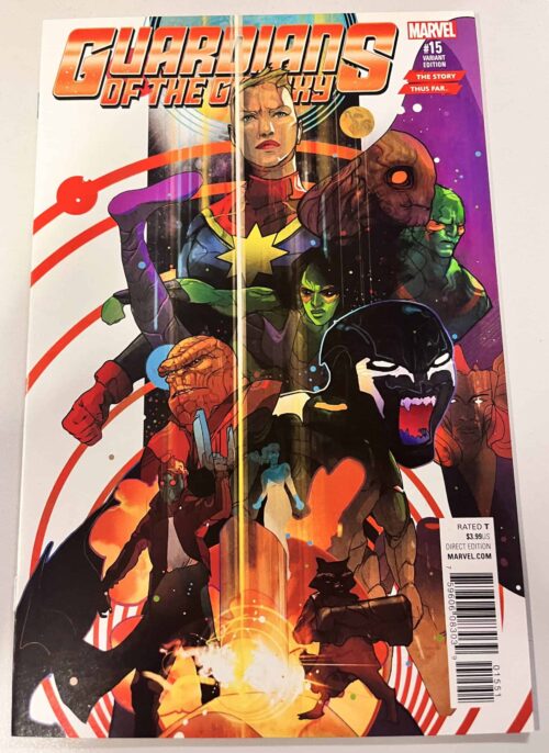 Guardians of the Galaxy vol. 4 # 15 Christian Ward variant (Marvel Comics)